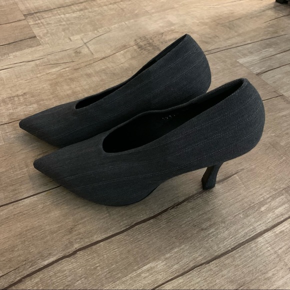 Dries Van Noten Denim Pump - Picture 6 of 10